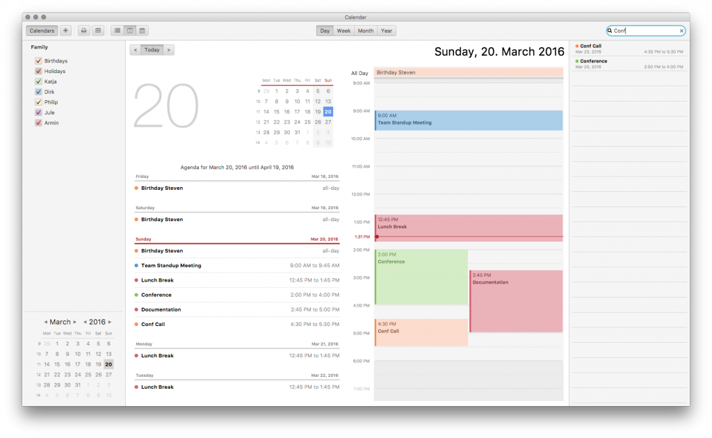 CalendarFX DLSC